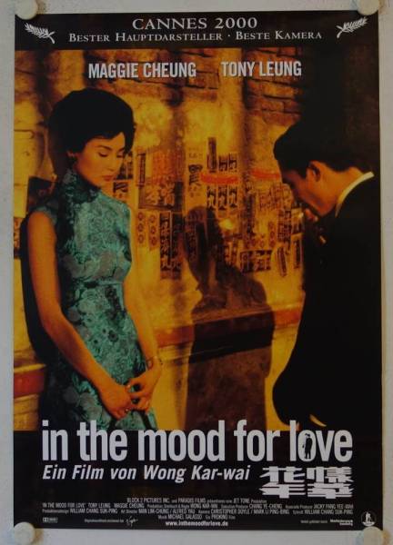 In the Mood for Love originales deutsches Filmplakat